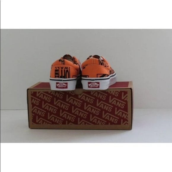 Vans era tangerine sneaker shoes graphics orange - Picture 6 of 6